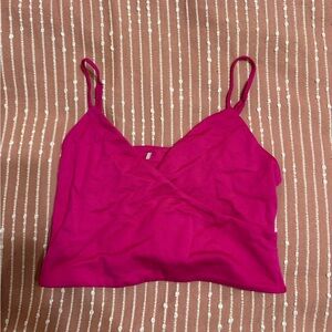 Hot Pink Forever 21 Croptop